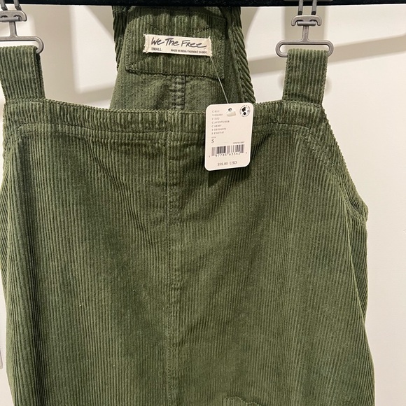 NWT We The Free Overall Smock Cord Top in Adventurer Size Small - Picture 7 of 9